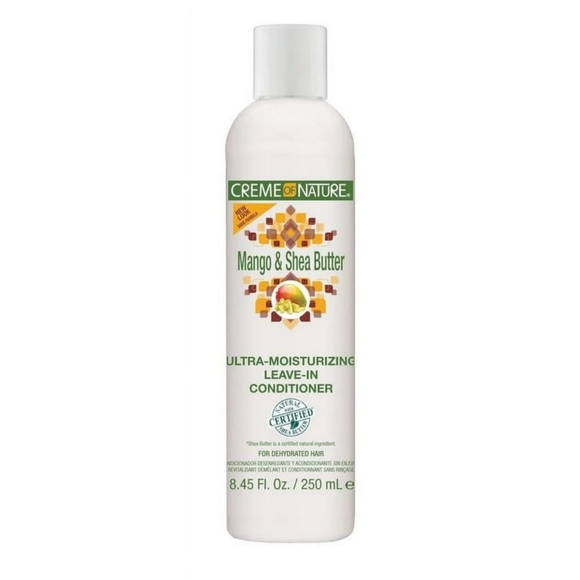 TWO Creme of Nature Mango & Shea Butter Ultra-Moisturizing Leave-In Conditioner - Picture 1 of 5
